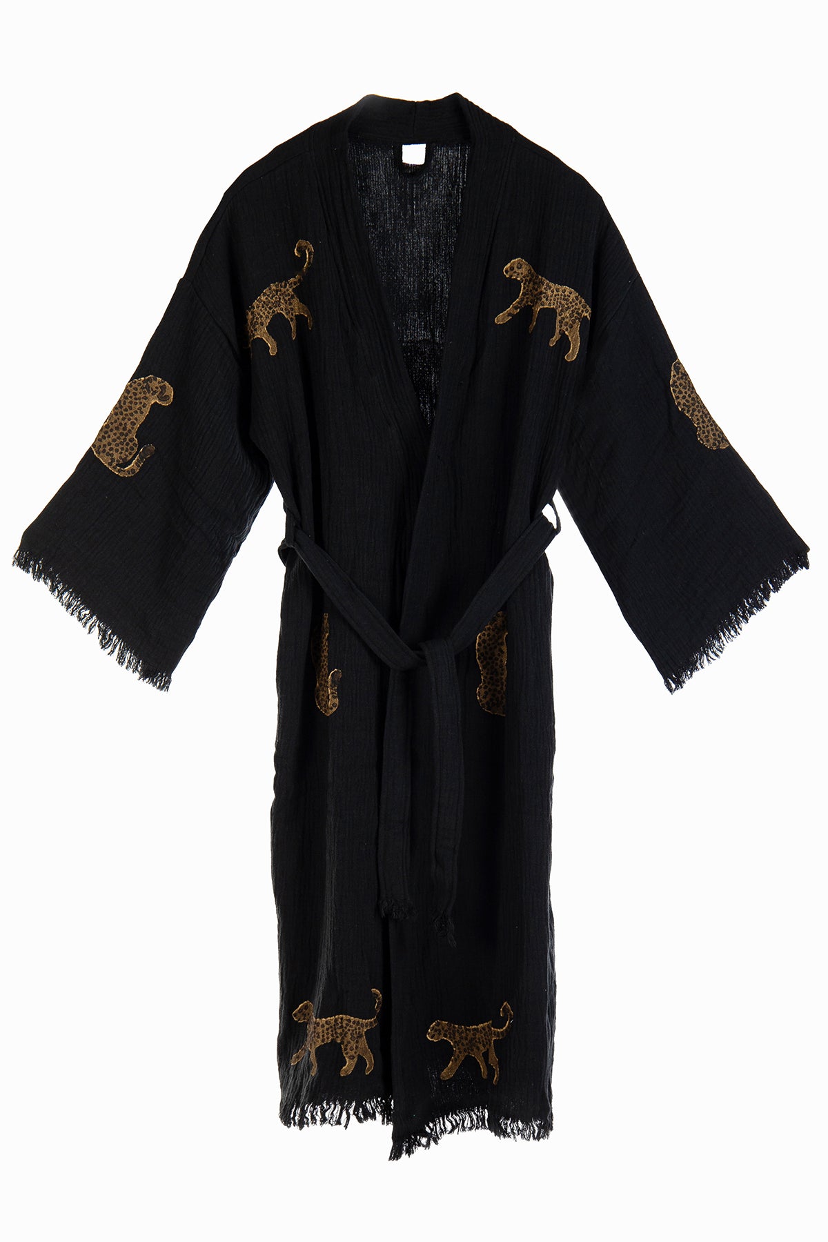 Calypso - Black Handmade Kimono