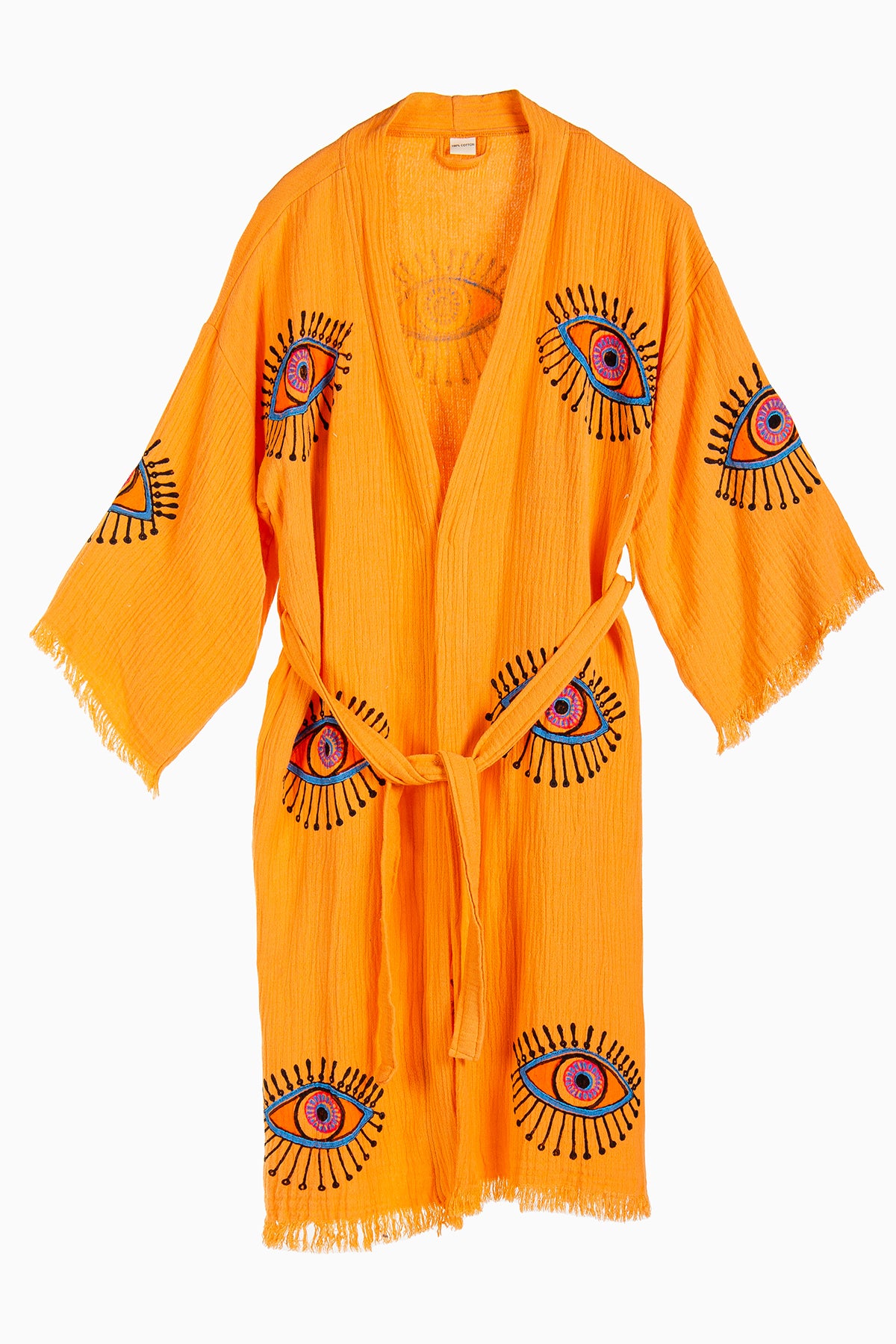 Aria - Orange Handmade Kimono