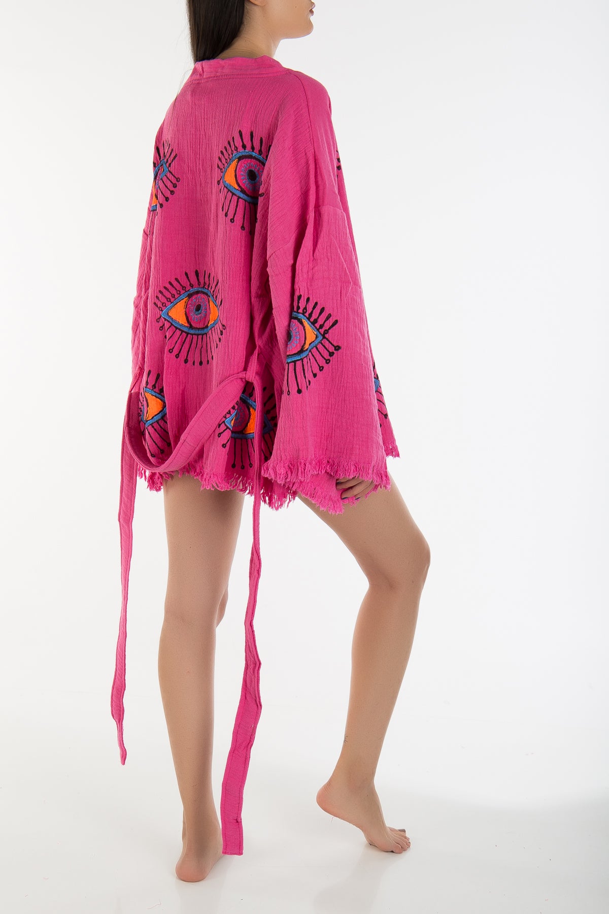 Sereia - Fuchsia Handmade Little Kimono