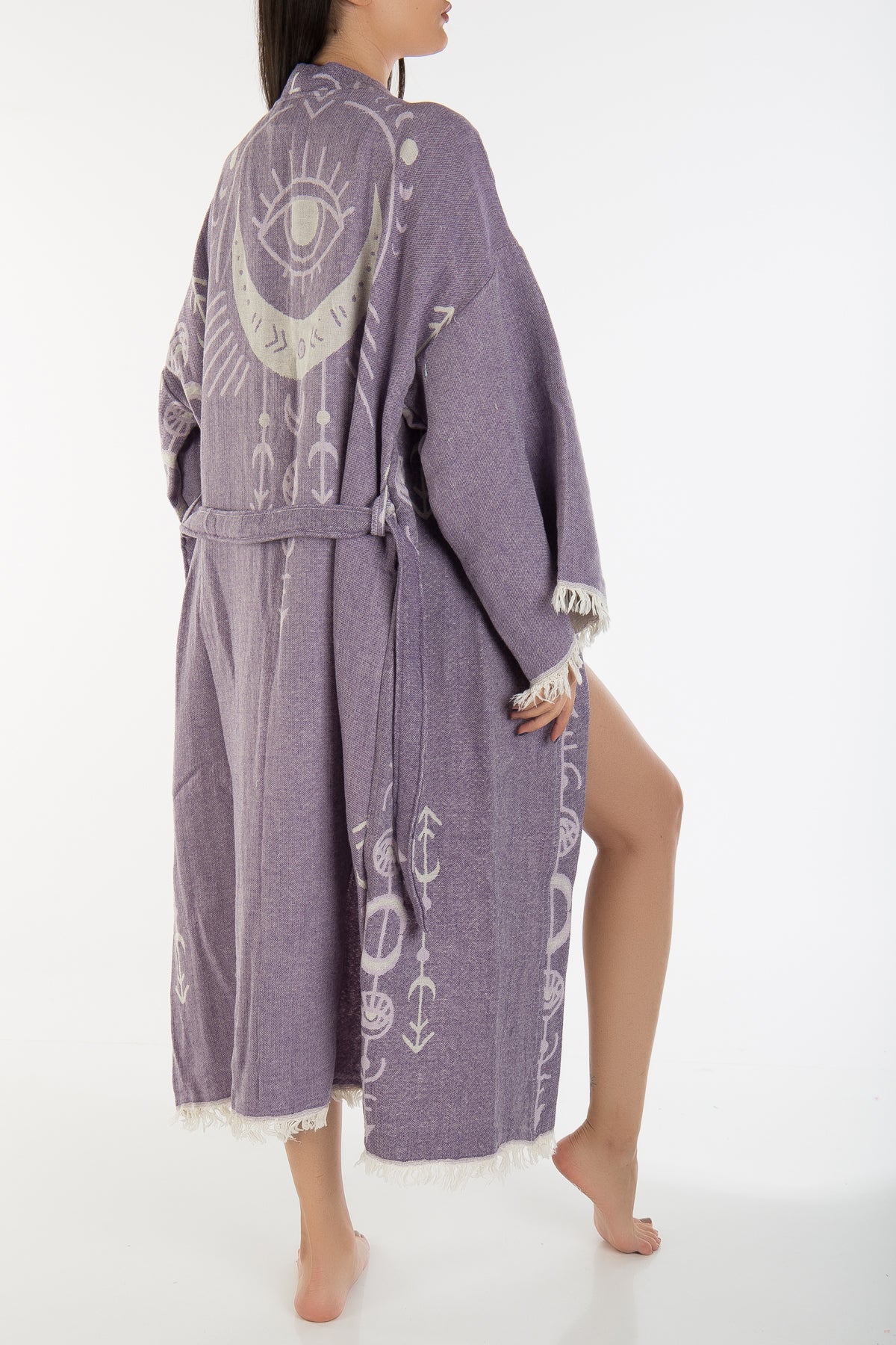 Aria - Purple Moon Handmade Kimono