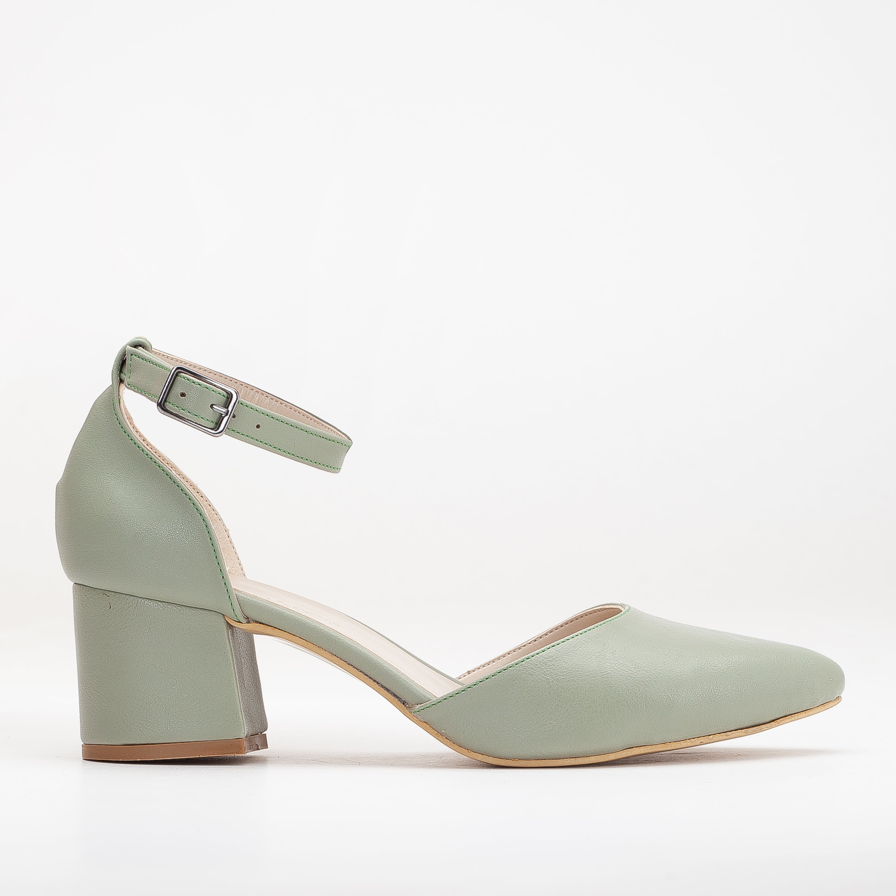 Marcelle - Sage Green Bridal Shoes