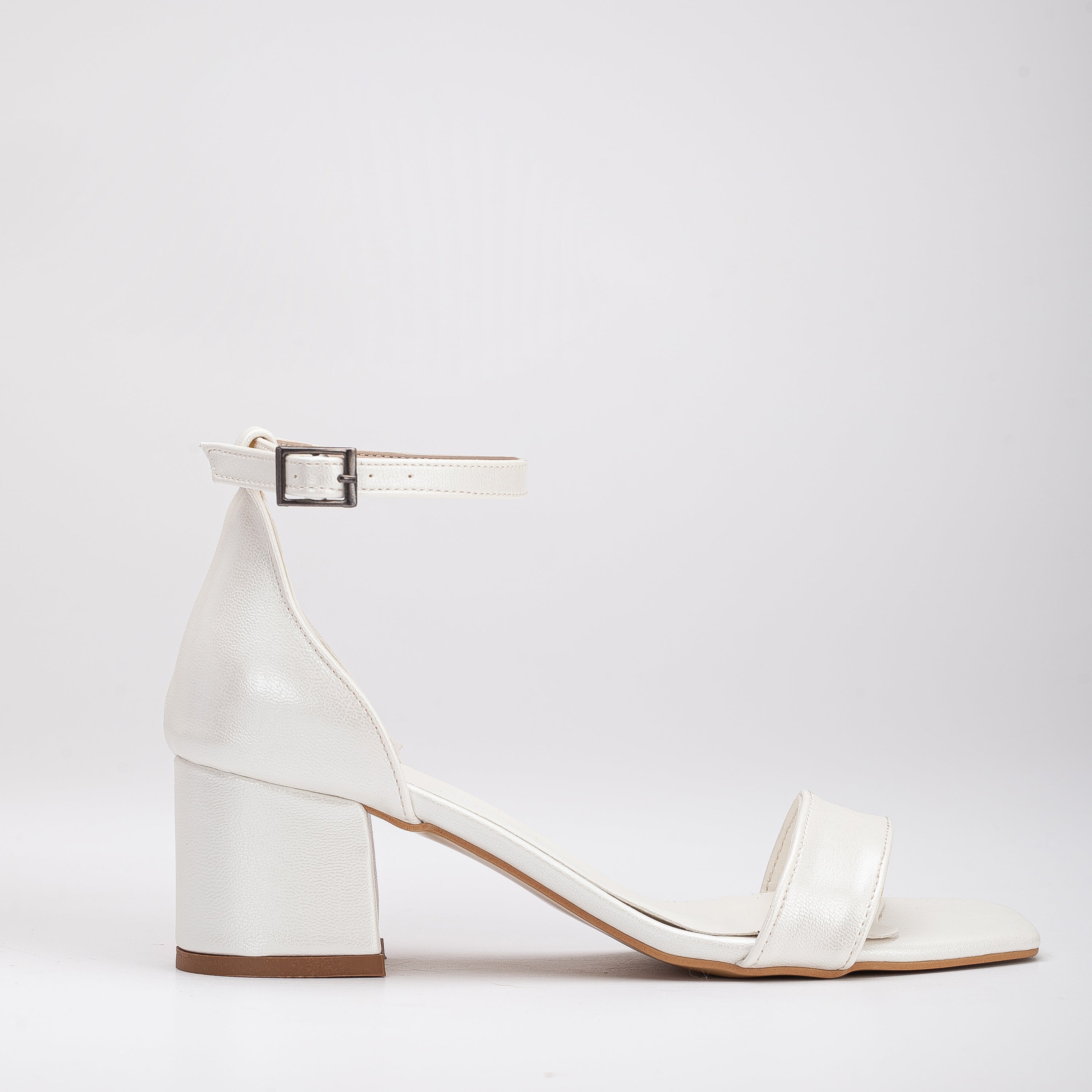 Ariadne - Ivory Wedding Heels with Ribbon