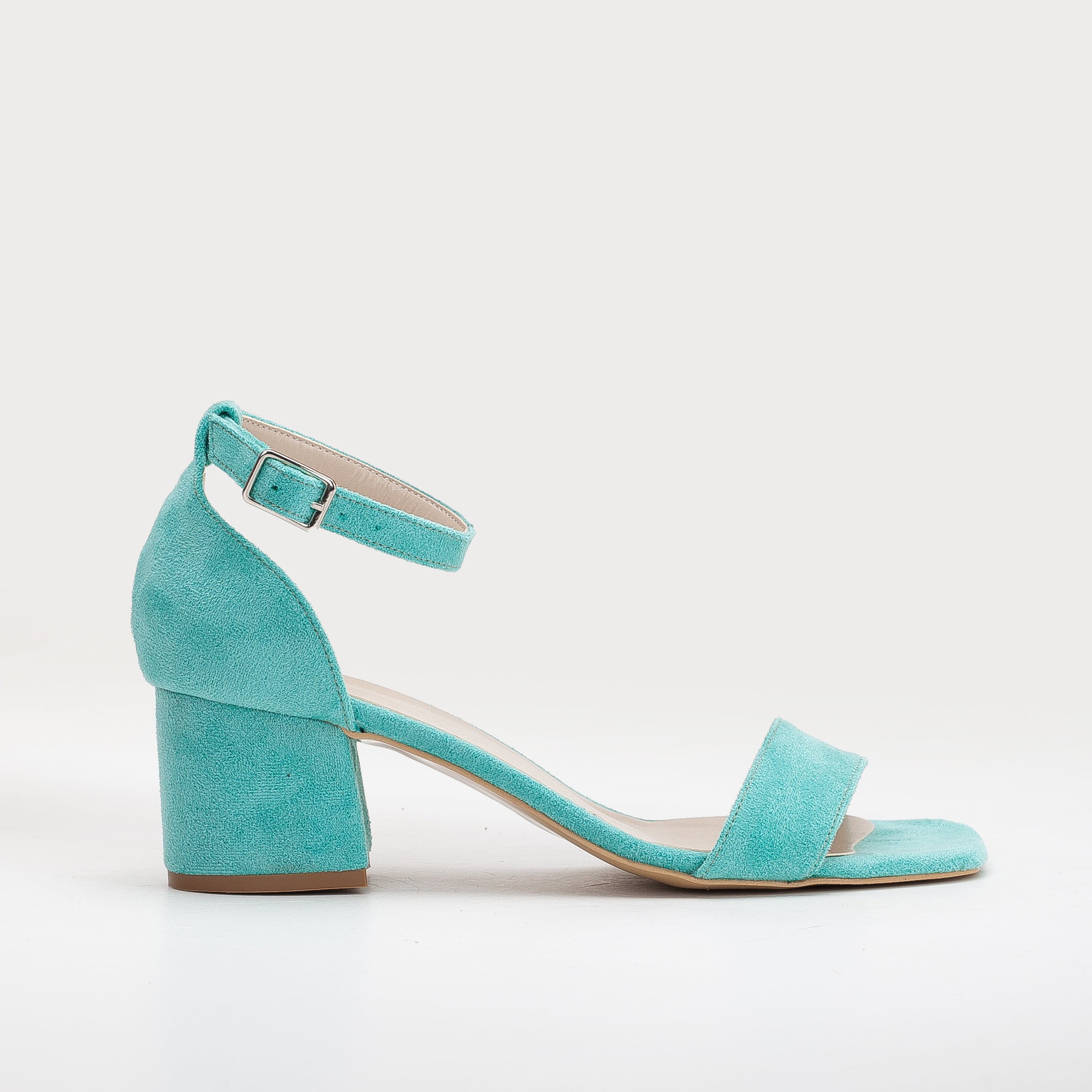 Illy - Aqua Blue Bridal Shoes with Pearls