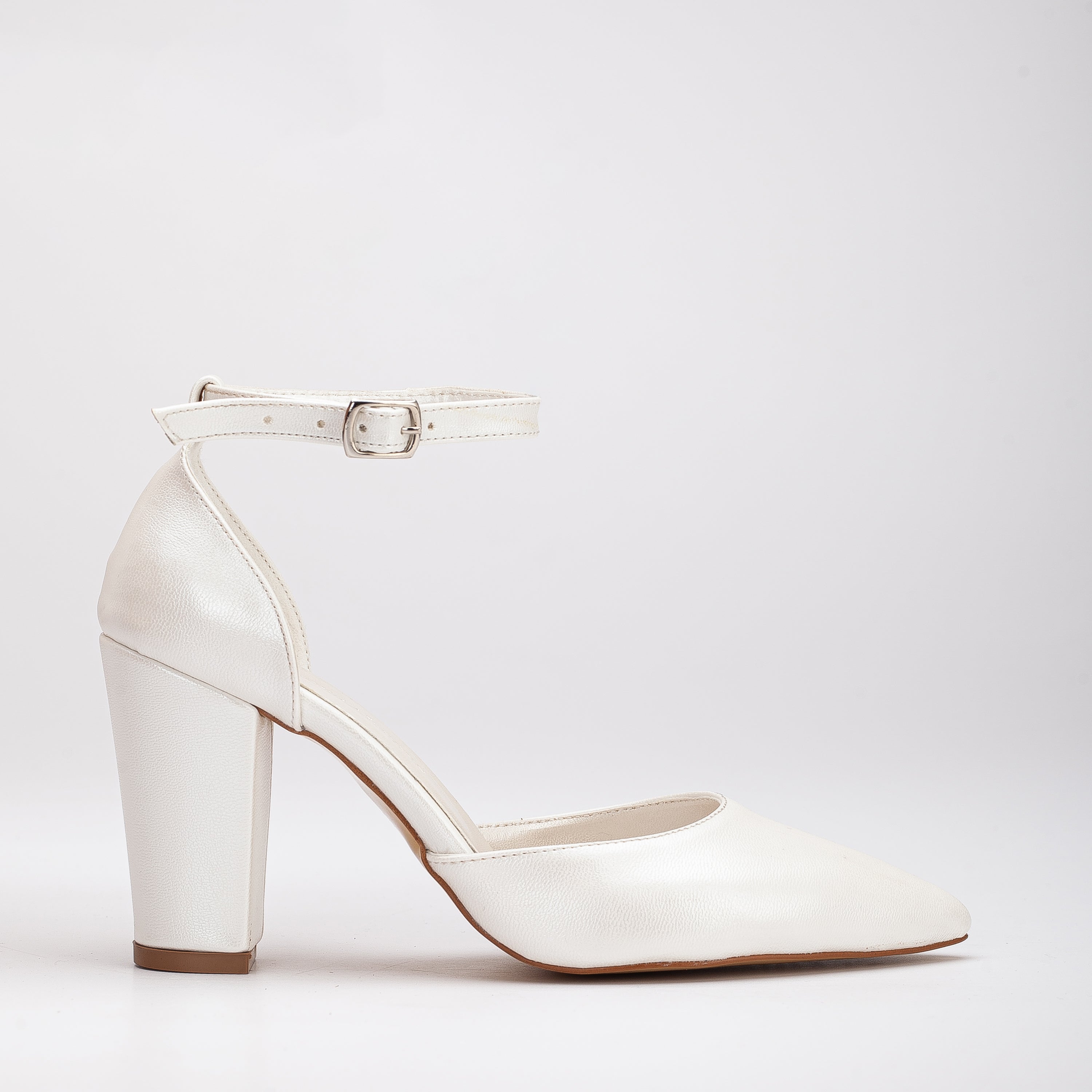 Agnes - Ivory Pearl Wedding Heels