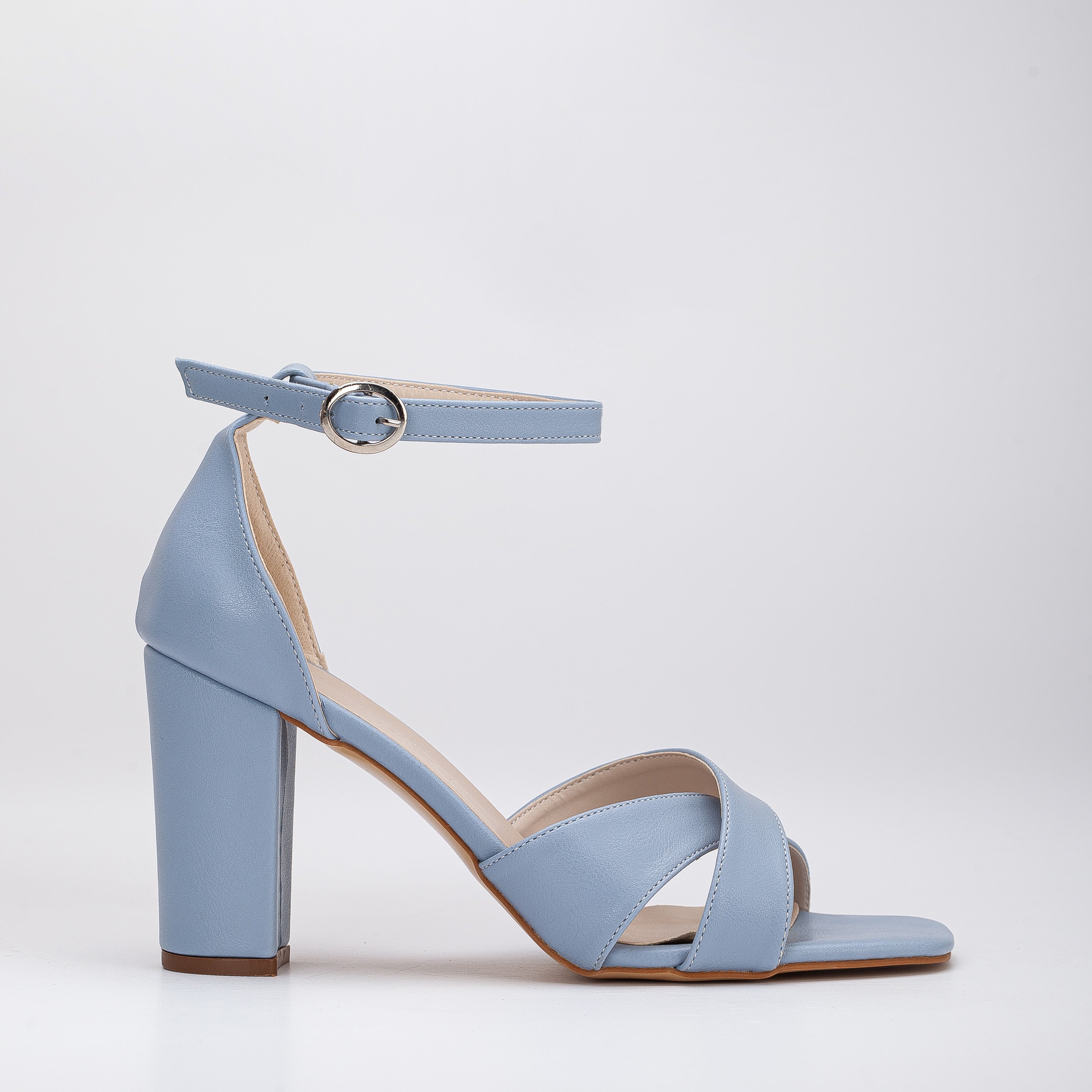 Light Blue Heels, Blue Open Toe Block Heels, Bridal Shoes, Shoes for Bride, Light Blue Platform Heels, Blue Shoes