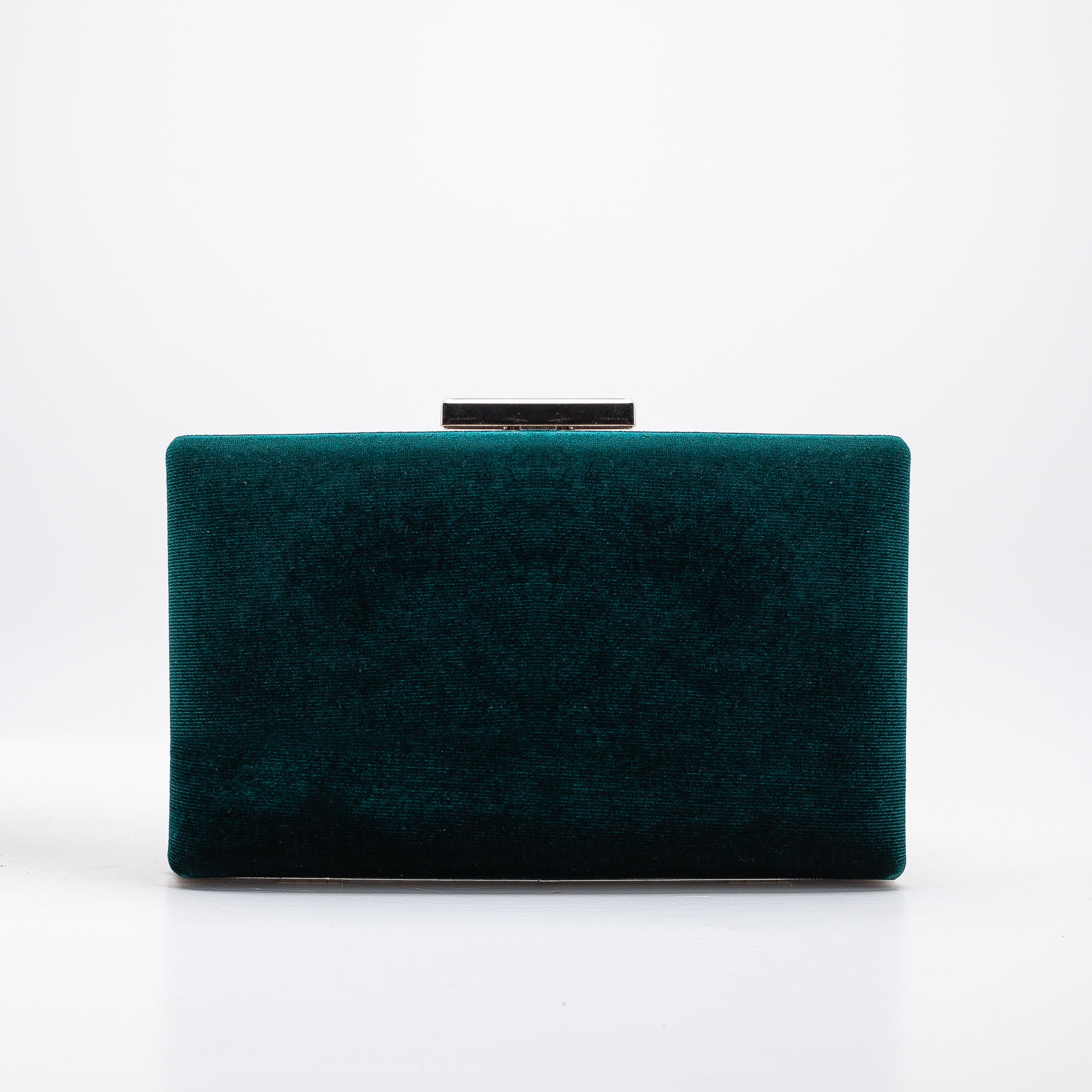 Clara - Green Velvet Clutch