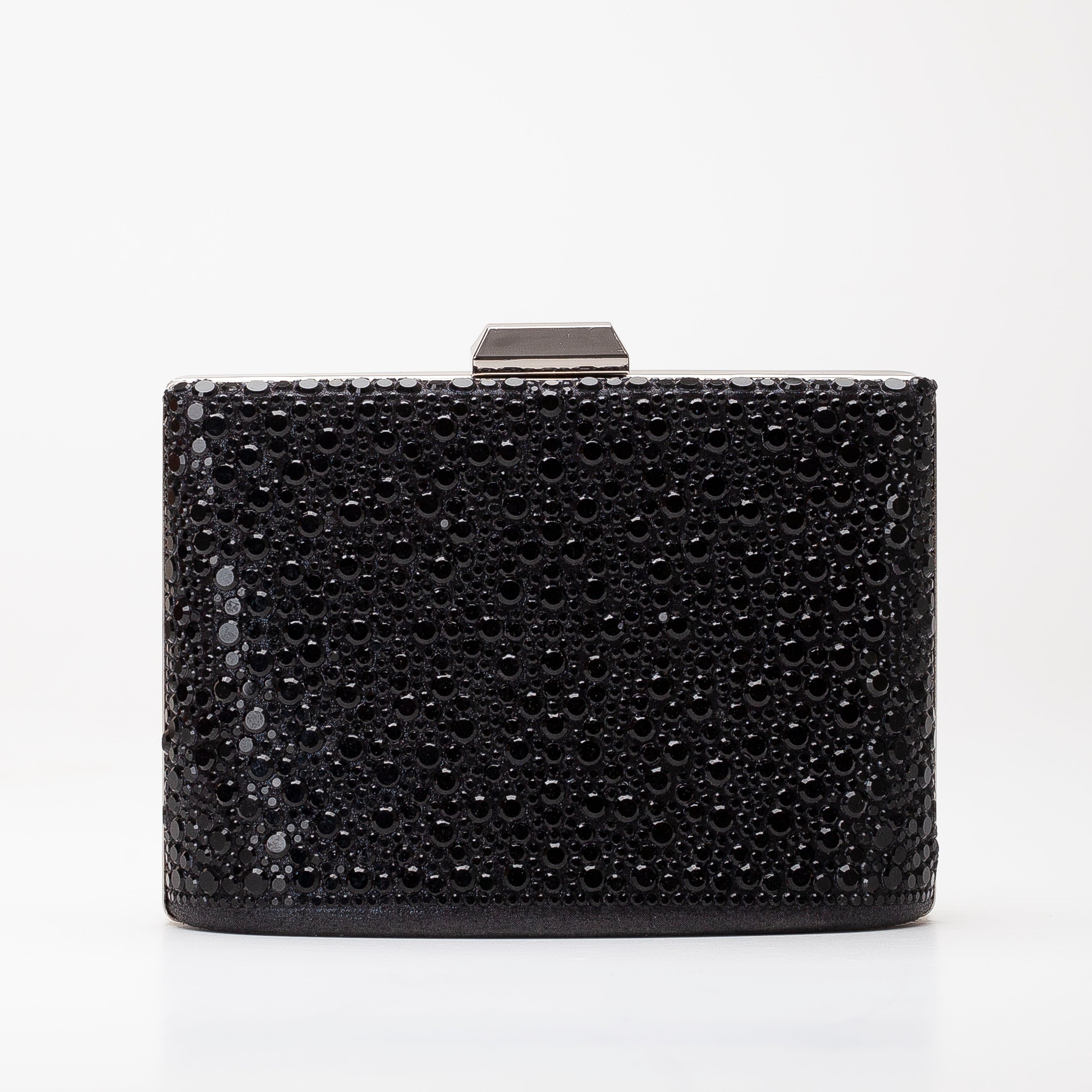 Alba - Black Sequins Clutch