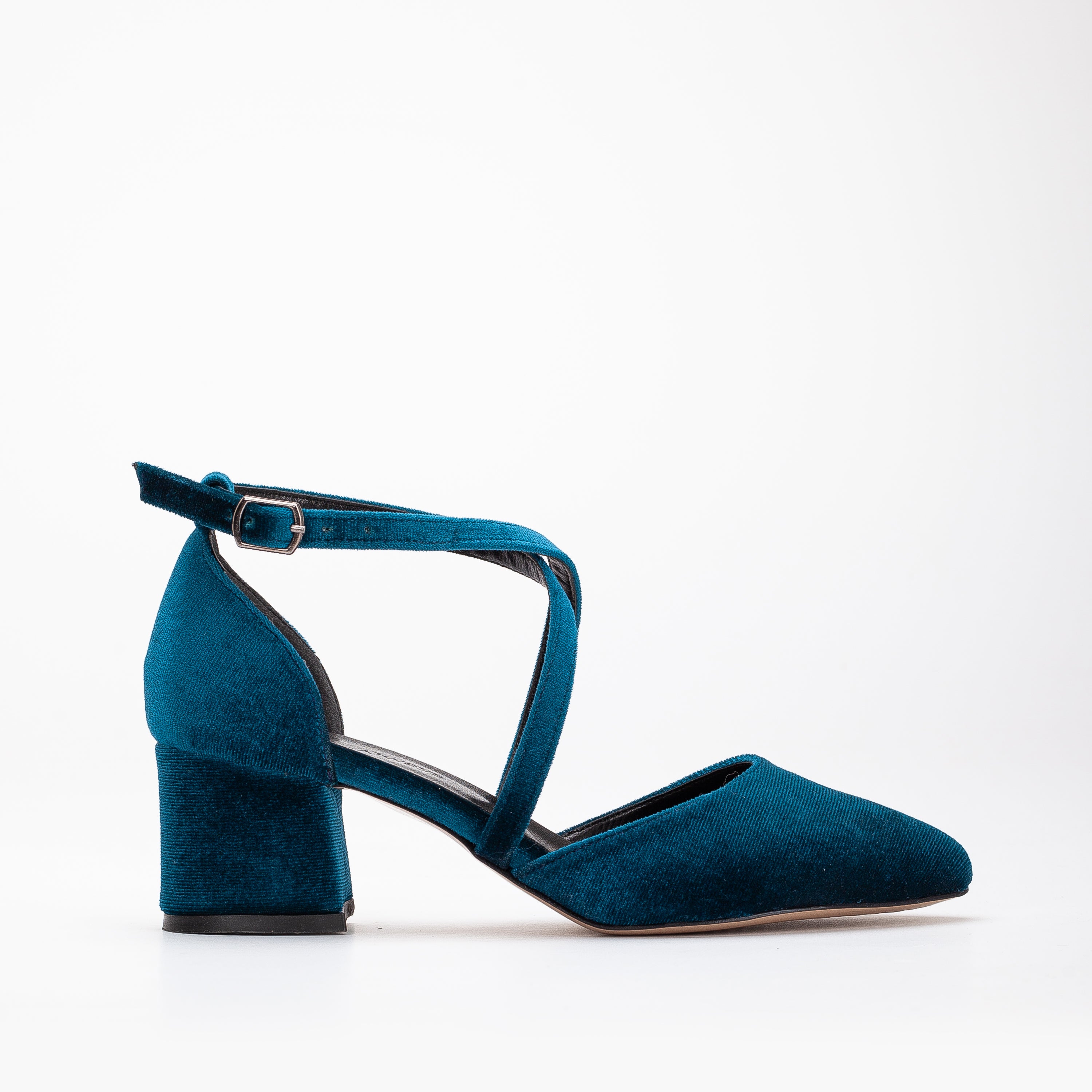 Teal blue velvet short heels, Short teal blue velvet heels, Teal velvet footwear, Teal blue velvet pumps, Low heel teal blue velvet shoes, Teal velvet sandals, Teal blue velvet bridal shoes, Teal blue velvet bridesmaid heels, Teal velvet party heels, Short teal velvet heels.