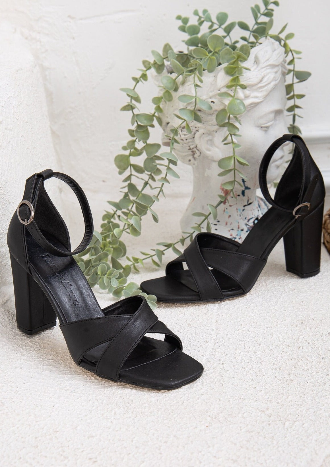 Black Summer Heels, Black Open Toe Block Heels, Black Heels, Prom Shoes, Black Formal Platform Heels, Black Shoes